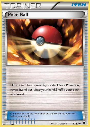 Carta Poké Ball (67/83) do set Gerações — Pokémon TCG | Bynx