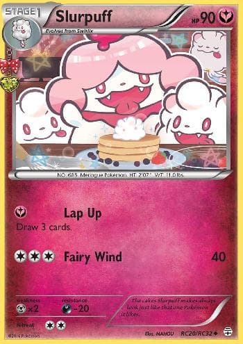 Carta Slurpuff (RC20/83) do set Gerações — Pokémon TCG | Bynx