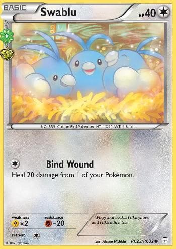 Swablu (RC23/83) — Gerações