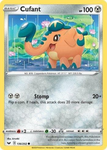 Carta Cufant (136/027) do set Liga BR — GM25 — Pokémon TCG | Bynx