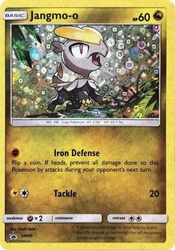 Carta Jangmo-o (SM40/027) do set Liga BR — GM25 — Pokémon TCG | Bynx
