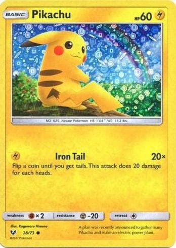 Carta Pikachu (28/027) do set Liga BR — GM25 — Pokémon TCG | Bynx