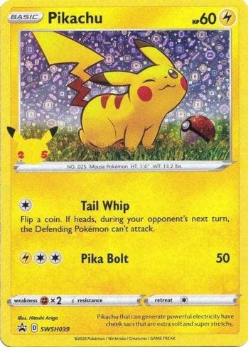 Pikachu (SWSH039/027) — Liga BR — GM25