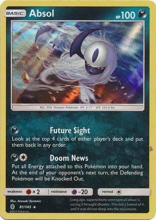 Carta Absol (81/145) do set Guardiões Ascendentes — Pokémon TCG | Bynx
