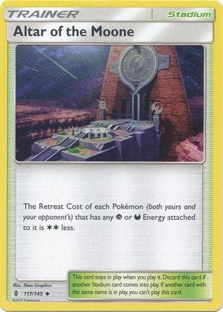 Carta Altar of the Moone (117/145) do set Guardiões Ascendentes — Pokémon TCG | Bynx