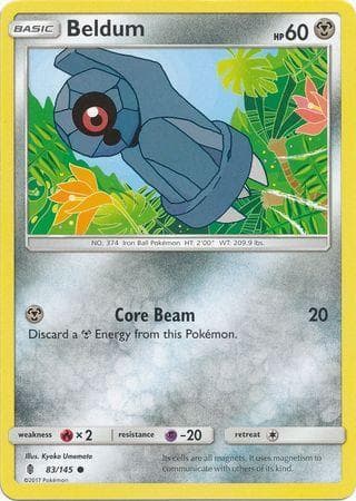 Carta Beldum (83/145) do set Guardiões Ascendentes — Pokémon TCG | Bynx