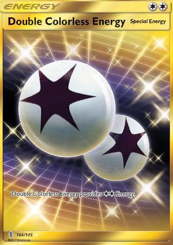 Carta Double Colorless Energy (166/145) do set Guardiões Ascendentes — Pokémon TCG | Bynx