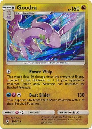 Carta Goodra (96/145) do set Guardiões Ascendentes — Pokémon TCG | Bynx