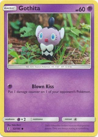 Carta Gothita (52/145) do set Guardiões Ascendentes — Pokémon TCG | Bynx