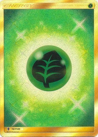 Carta Grass Energy (167/145) do set Guardiões Ascendentes — Pokémon TCG | Bynx