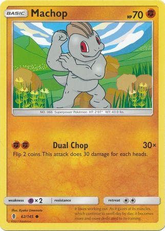 Carta Machop (62/145) do set Guardiões Ascendentes — Pokémon TCG | Bynx