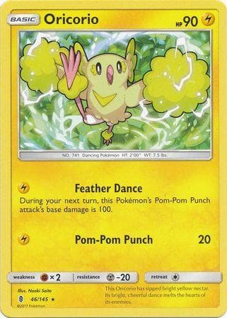 Carta Oricorio (46/145) do set Guardiões Ascendentes — Pokémon TCG | Bynx
