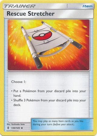 Carta Rescue Stretcher (130/145) do set Guardiões Ascendentes — Pokémon TCG | Bynx