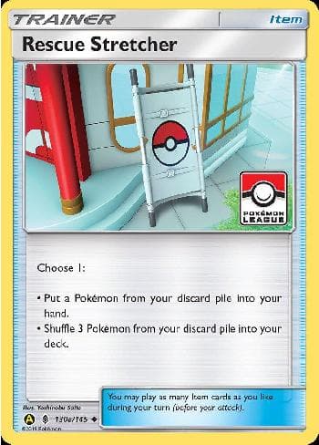 Carta Rescue Stretcher (130a/145) do set Guardiões Ascendentes — Pokémon TCG | Bynx
