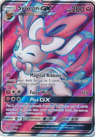 Carta Sylveon-GX (140/145) do set Guardiões Ascendentes — Pokémon TCG | Bynx