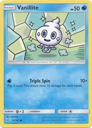 Carta Vanillite (33/145) do set Guardiões Ascendentes — Pokémon TCG | Bynx