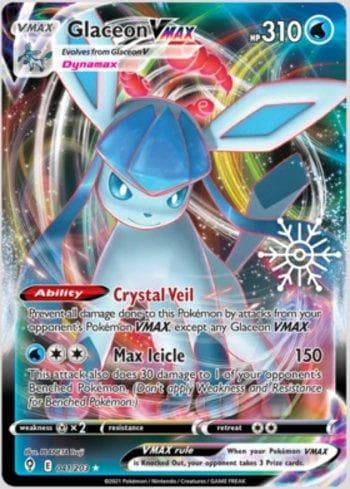 Carta Glaceon-VMAX do set Liga BR — HC23 — Pokémon TCG | Bynx