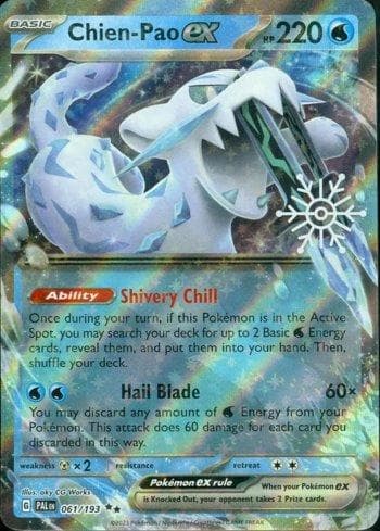 Carta Chien-Pao ex (061/008) do set Liga BR — HC24 — Pokémon TCG | Bynx