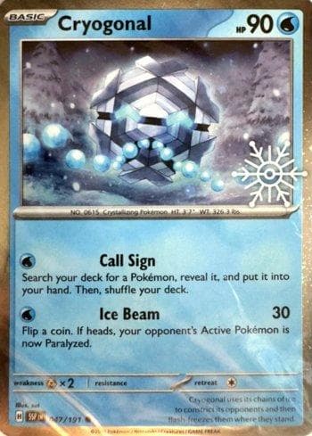 Carta Cryogonal (047/008) do set Liga BR — HC25 — Pokémon TCG | Bynx