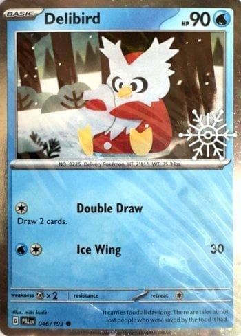 Carta Delibird (046/008) do set Liga BR — HC25 — Pokémon TCG | Bynx