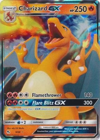 Charizard-GX (9/68) — Destinos Ocultos