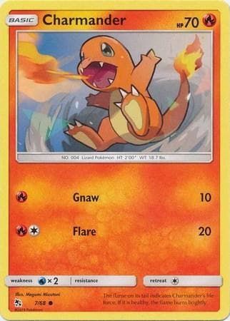 Carta Charmander (7/68) do set Destinos Ocultos — Pokémon TCG | Bynx