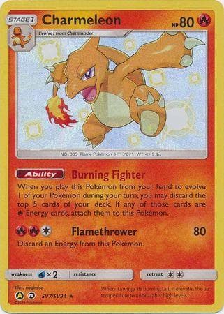 Carta Charmeleon (SV7/68) do set Destinos Ocultos — Pokémon TCG | Bynx