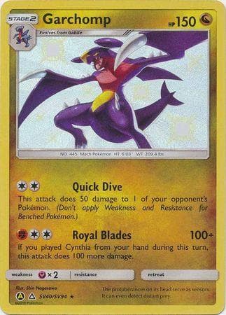 Carta Garchomp (SV40/68) do set Destinos Ocultos — Pokémon TCG | Bynx
