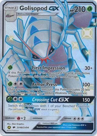 Carta Golisopod-GX (SV48/68) do set Destinos Ocultos — Pokémon TCG | Bynx