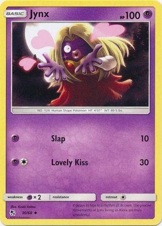 Carta Jynx (30/68) do set Destinos Ocultos — Pokémon TCG | Bynx