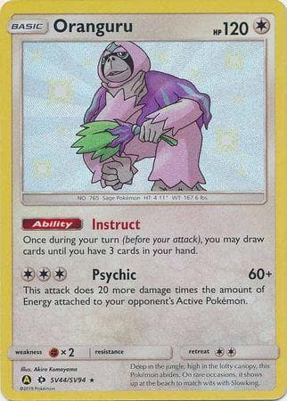 Carta Oranguru (SV44/68) do set Destinos Ocultos — Pokémon TCG | Bynx
