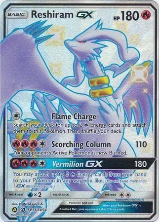 Carta Reshiram-GX (SV51/68) do set Destinos Ocultos — Pokémon TCG | Bynx
