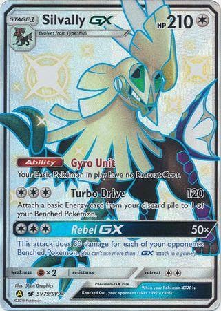 Carta Silvally-GX (SV79/68) do set Destinos Ocultos — Pokémon TCG | Bynx