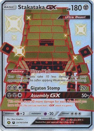 Carta Stakataka-GX (SV74/68) do set Destinos Ocultos — Pokémon TCG | Bynx