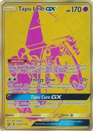 Carta Tapu Lele-GX (SV94/68) do set Destinos Ocultos — Pokémon TCG | Bynx