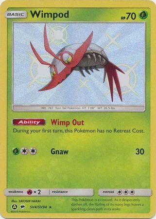 Carta Wimpod (SV4/68) do set Destinos Ocultos — Pokémon TCG | Bynx