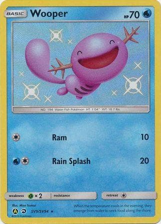 Carta Wooper (SV9/68) do set Destinos Ocultos — Pokémon TCG | Bynx