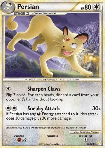 Persian (27/123) — HeartGold SoulSilver