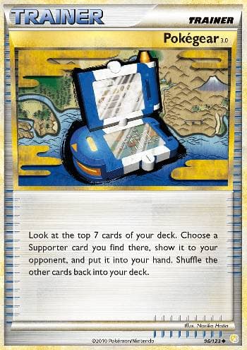 Carta Pokegear 3.0 (96/123) do set HeartGold SoulSilver — Pokémon TCG | Bynx