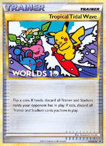 Tropical Tidal Wave (HGSS18/25) — HeartGold SoulSilver Promos