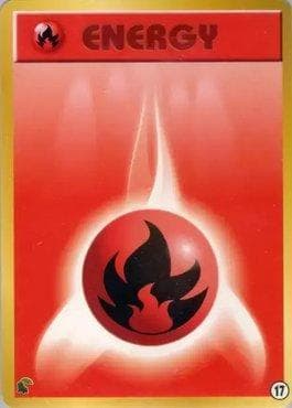 Fire Energy (17/40) — Intro Pack Neo - Chikorita Half Deck