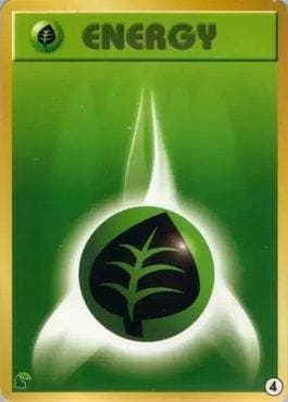 Carta Grass Energy (04/40) do set Intro Pack Neo - Chikorita Half Deck — Pokémon TCG | Bynx