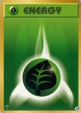 Carta Grass Energy (29/40) do set Intro Pack Neo - Chikorita Half Deck — Pokémon TCG | Bynx