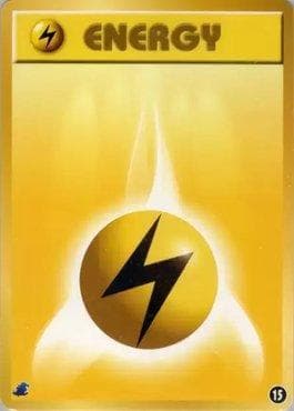 Carta Lightning Energy (15/40) do set Intro Pack Neo - Totodile Half Deck — Pokémon TCG | Bynx