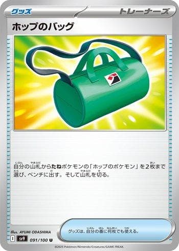Carta Bolsa do Lupo / Hop — Pokémon TCG | Bynx