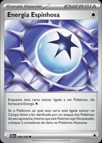 Carta Spike Energy (159/159) do set Liga BR — JTG — Pokémon TCG | Bynx