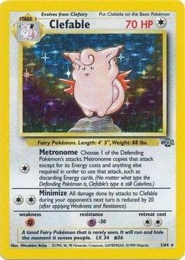 Carta Clefable (1/64) do set Selva — Pokémon TCG | Bynx