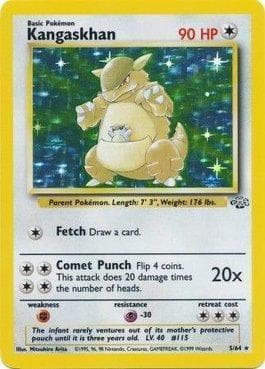 Carta Kangaskhan (5/64) do set Selva — Pokémon TCG | Bynx