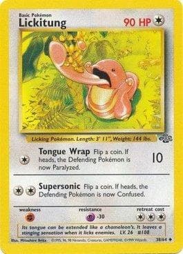 Carta Lickitung (38/64) do set Selva — Pokémon TCG | Bynx
