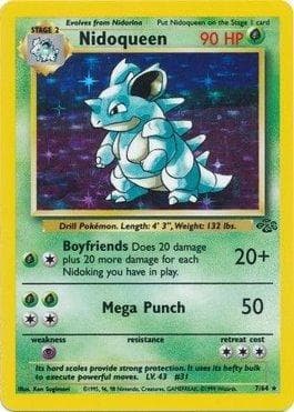 Carta Nidoqueen (7/64) do set Selva — Pokémon TCG | Bynx